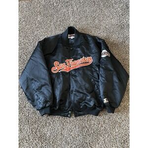 Starter MLB San Francisco Giants Starter Diamond Collection Men's Jacket Size XL